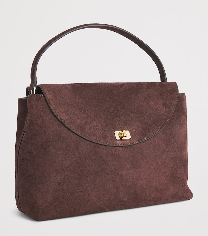 Sandro Paris suede handbag Le Grand Bazaar (British brand)