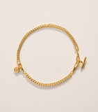 Tilly Sveaas Moi Toi gold-plated set necklace, imported from the UK