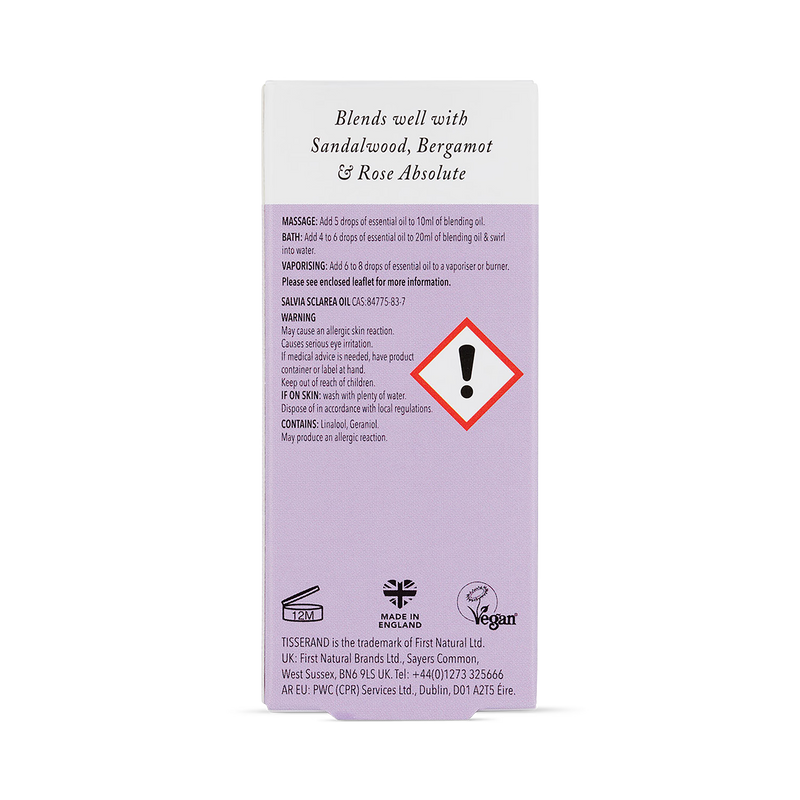 Clary Sage essential oil (British brand)