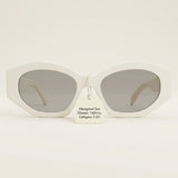 Lunettes de soleil Celine Triomphe noires pour femme, gris fumé - Produit britannique
