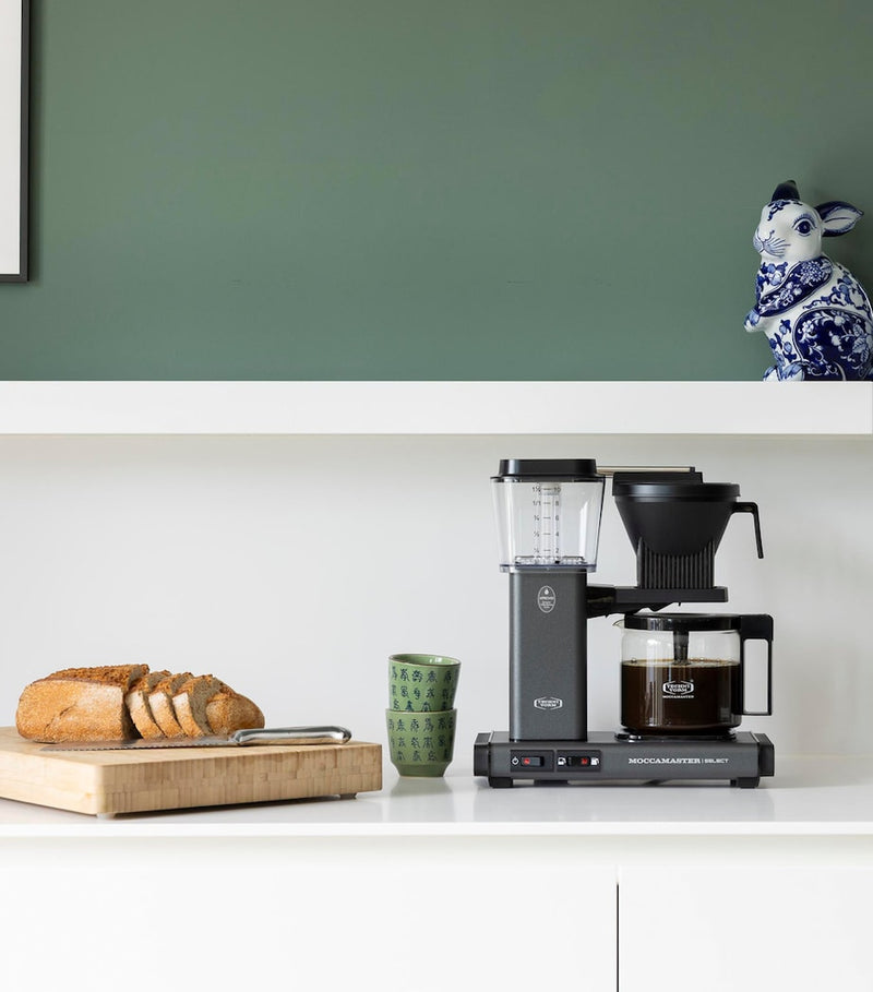 Moccamaster KBG Select filter coffee machine 1.25L, imported from the UK