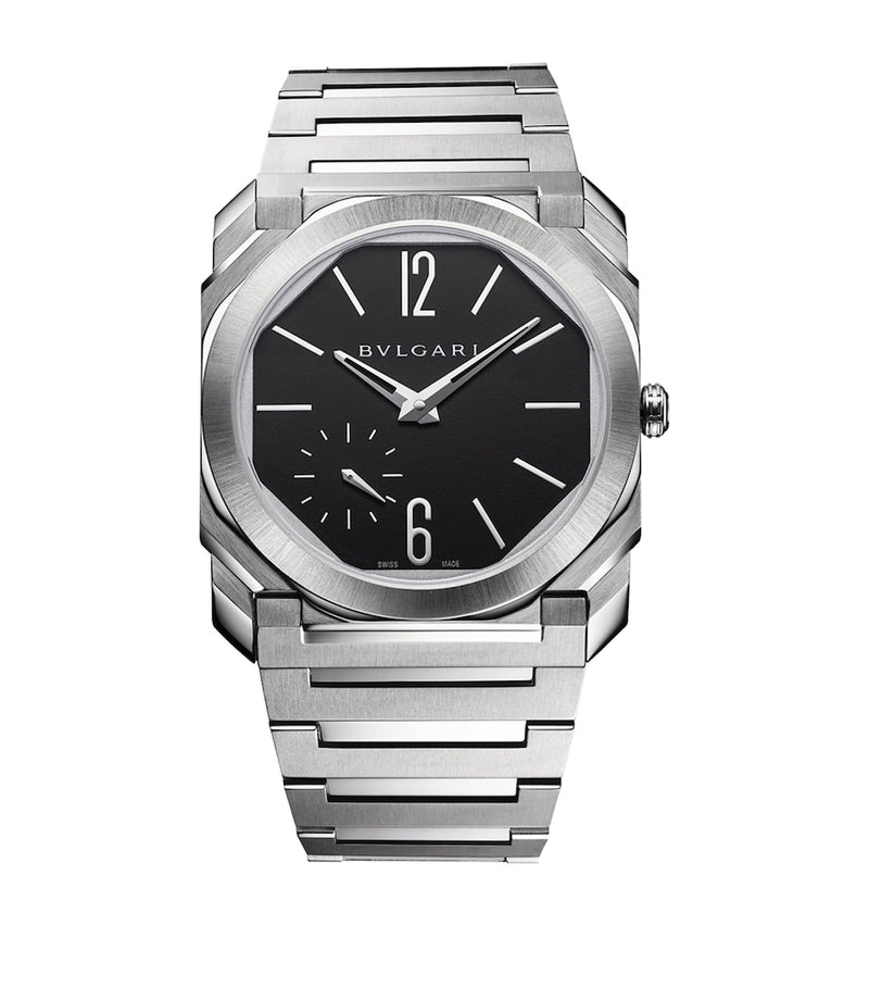 Bvlgari Octo Finissimo automatic watch 40mm stainless steel - British product