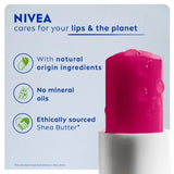 NIVEA Lip Balm Cherry 4.8g, imported from the UK