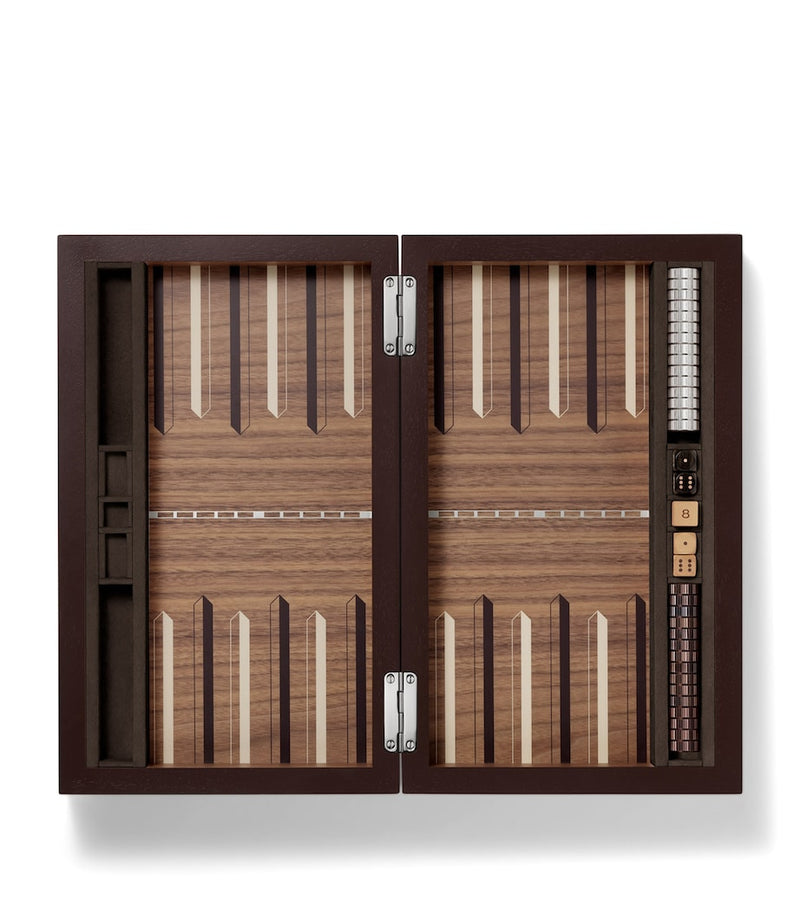 Cartier Santos de Cartier backgammon set - British product