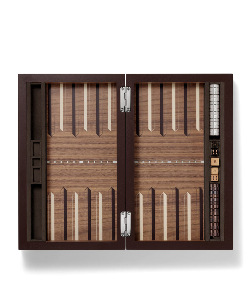 Cartier Santos de Cartier backgammon set - British product