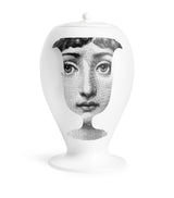 Harrods Porcelain Decorative Vase with Silhouette Design, 30cm- Buy online at McGrocer