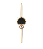 Chopard Happy Hearts rose gold bangle with diamond, imported from the UK