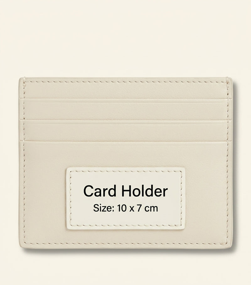 Prada leather triangle card holder, imported from the UK