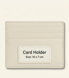 Prada leather triangle card holder, imported from the UK