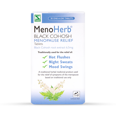Holland & Barrett Schwabe Pharma Menoherb 6.5mg Menopause Relief Tablets 30- Buy online at McGrocer