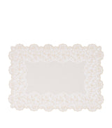Harrods Dea Linen Lace-Trim Elite Placemat 35cm x 50cm- Buy online at McGrocer