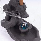 Myga backflow incense burner Dragon, imported from the UK
