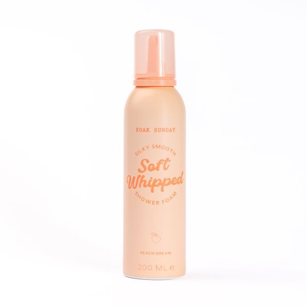 Soak Sunday Whipped Shower Foam Peach Dream, UK version