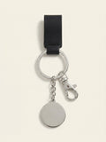 Vivienne Westwood orb keyring charm black silver (British brand)