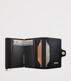 Secrid leather diamond-embossed Twinwallet imported from the UK