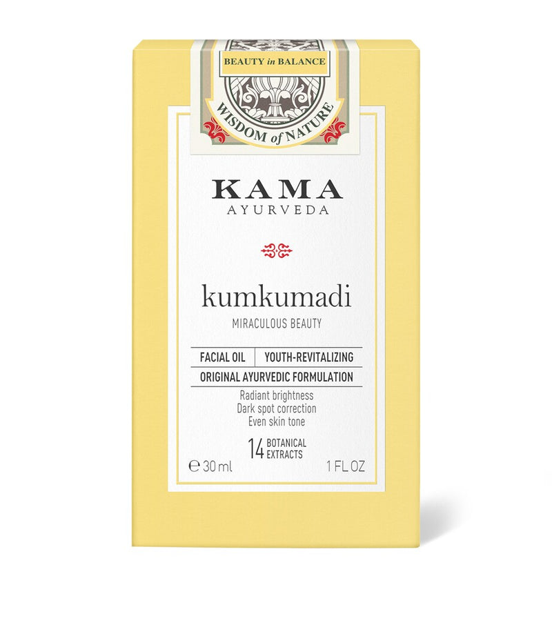 KAMA AYURVEDA Kumkumadi Facial Oil 30ml, UK version
