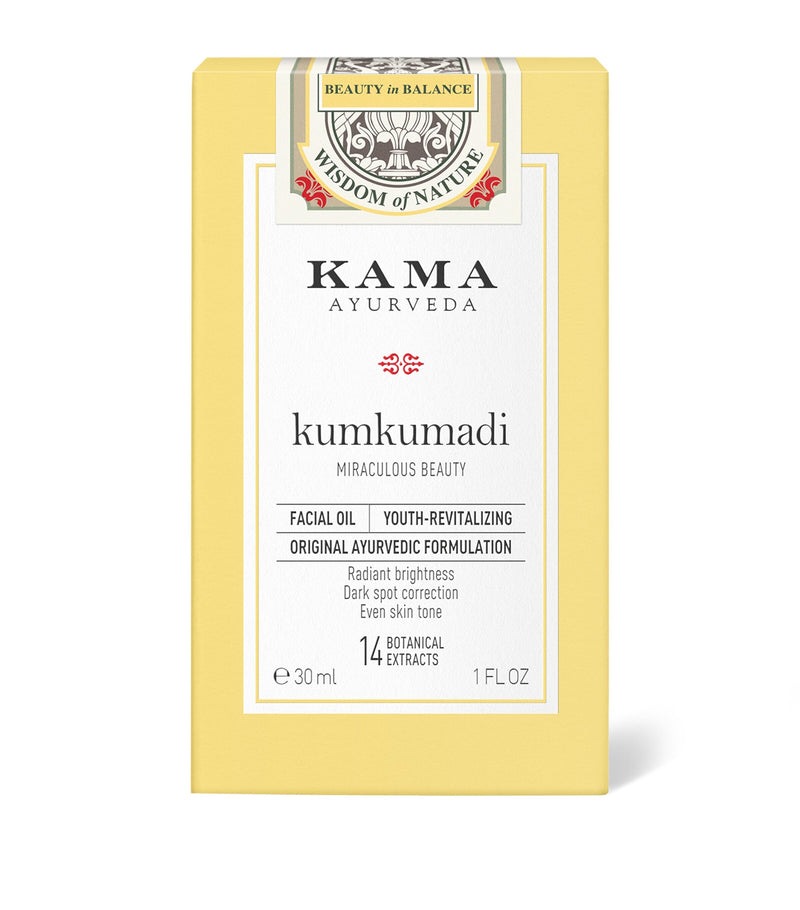 KAMA AYURVEDA Kumkumadi Facial Oil 30ml, UK version