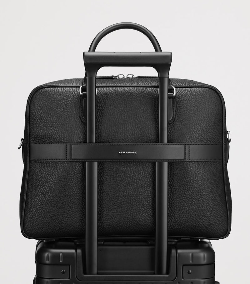 Carl Friedrik Dunloe leather briefcase - British product