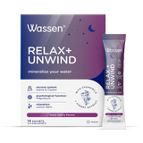 Holland & Barrett Wassen Relax & Unwind Electrolytes Black Cherry Flavour Electrolyte Powder 14 Sachets- Buy online at McGrocer