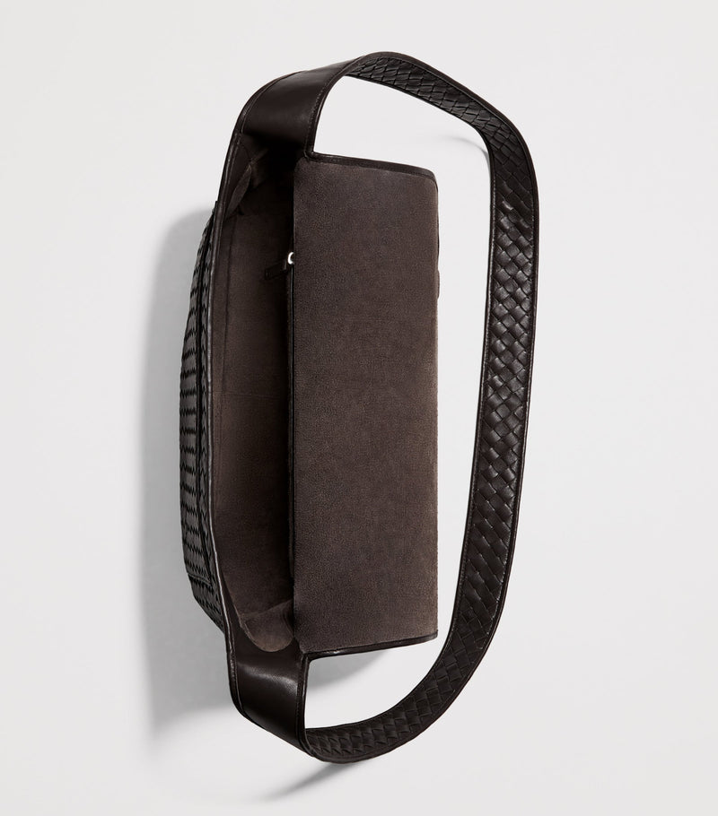 Bottega Veneta Lambskin Veneto Messenger Bag, UK version