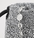 LOEWE Mini Beaded Flamenco clutch purse, imported from the UK