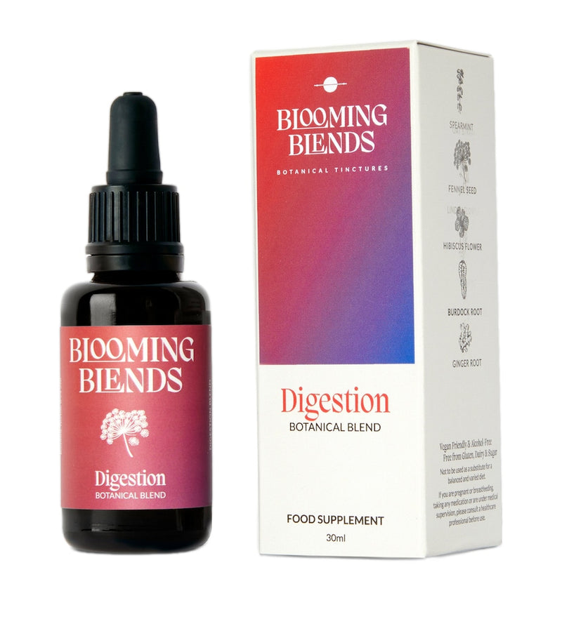 Blooming Blends digestion herbal tincture 30ml, imported from the UK