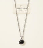 Vivienne Westwood Tiny Orb Pendant Necklace silver-tone brass (British brand)