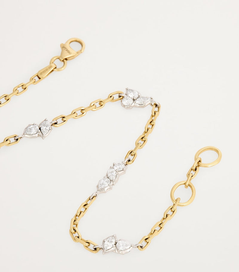 Jade Trau Posey Station diamond bracelet - British product