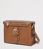 Aspinal of London Bella cross-body satchel pebble leather - British product