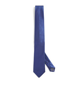 Harrods Eton Silk Geometric Tie- Buy online at McGrocer