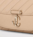 Jimmy Choo Curve leather chain wallet with gold-tone hardware - British product