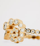 Sophie Bille Brahe Rêve Escargot diamond ring in yellow gold (British brand)