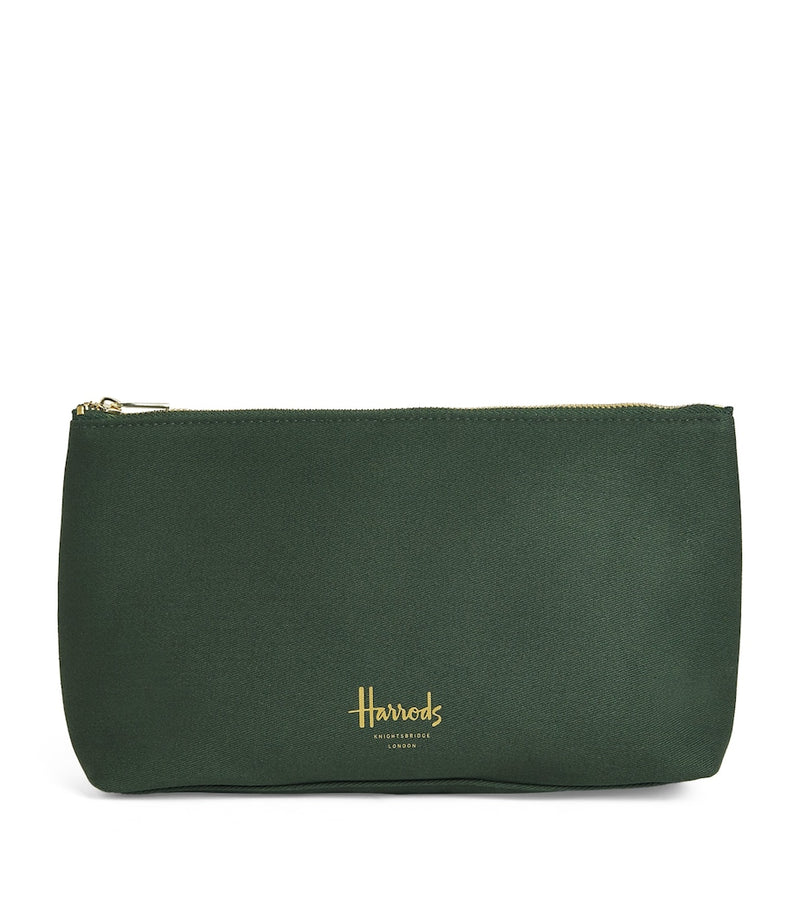 Harrods zipped cosmetic bag - British product