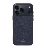 Harrods Aspinal Of London Grained Leather iPhone 17 Pro Case- Buy online at McGrocer