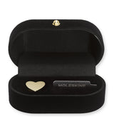 Harrods Moleskine Gold-Plated Heart Notebook Charm- Buy online at McGrocer