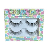 Superdrug Space Baby Lashflix Neon Pre-Mapped Faux Mink Eyelash Clusters 2 Sets- Buy online at McGrocer