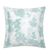 Harrods Square Oxford Pillowcase with Floral Print, 65cm x 65cm, Organic Cotton Sateen- Buy online at McGrocer