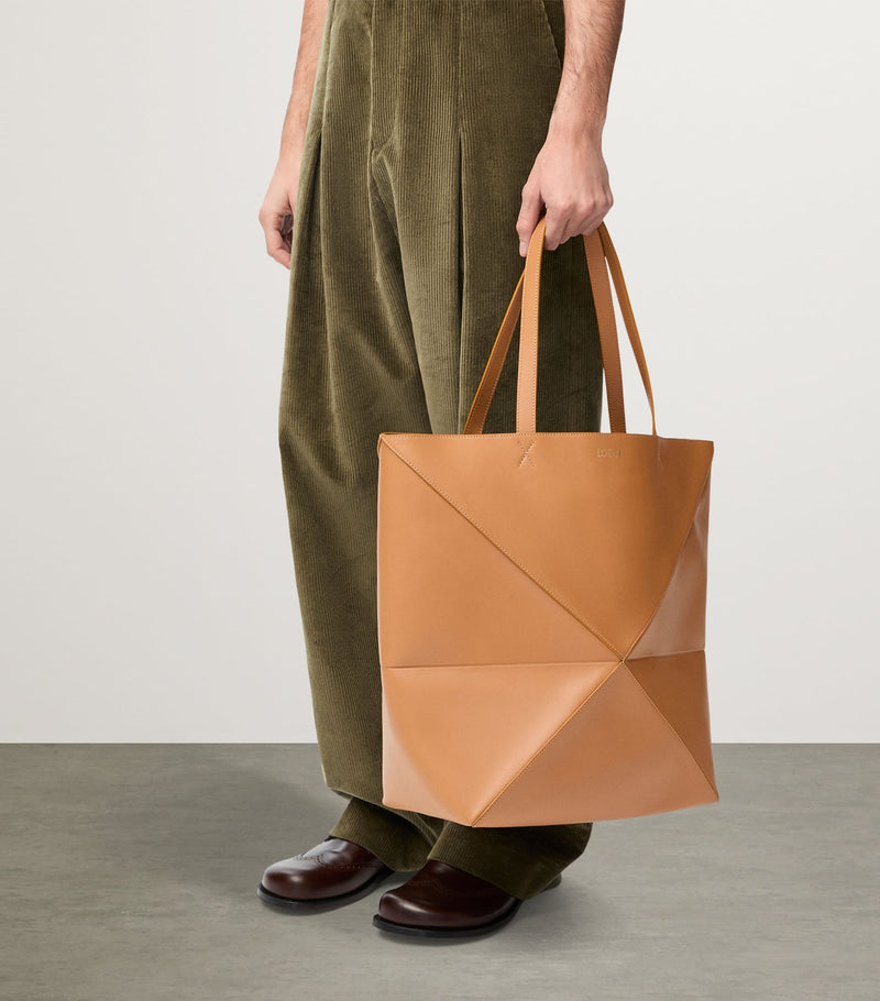 LOEWE Puzzle Fold Tote XL leather - British product