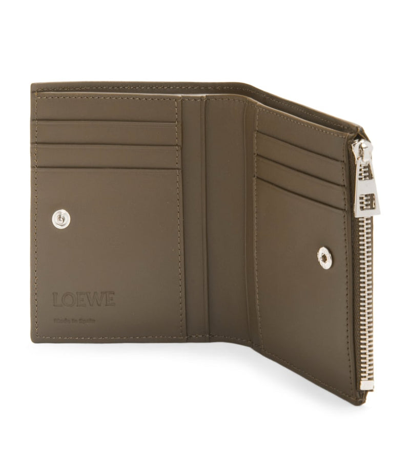 LOEWE Anagram bifold cardholder in leather, UK version