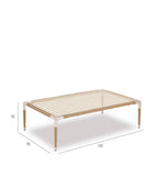 Indian Ocean Marina outdoor coffee table, imported from the UK