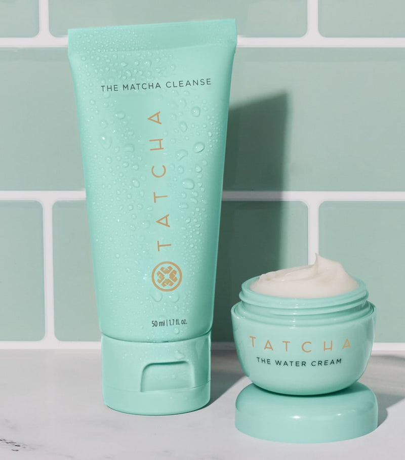 Tatcha cleanser and toner set (British brand)