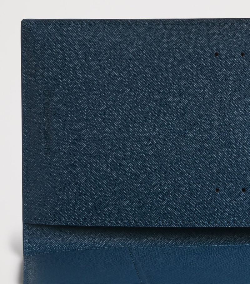Emporio Armani Saffiano leather passport holder, UK version