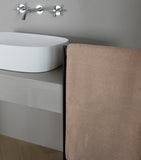 Frette Unito cotton bath sheet 100x150cm (British brand)