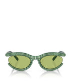 Swarovski Oval SK6006 sunglasses pavé crystals - British product