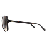 Michael Kors oversized square sunglasses in brown acetate, UK version