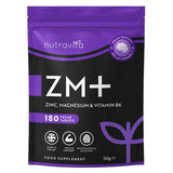 Superdrug Nutravita ZM+ Zinc Magnesium Aspartate Supplement Tablets (180 Count)- Buy online at McGrocer