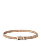 Brunello Cucinelli braided leather belt, UK version