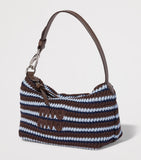 Miu Miu crochet stripe shoulder bag (British brand)