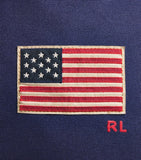 Ralph Lauren Kids canvas American flag backpack, UK version