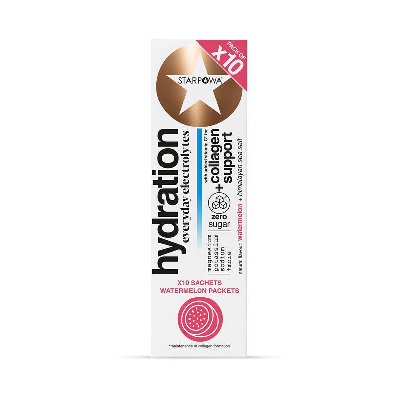 Starpowa hydration sachets watermelon flavour 10 sachets, UK version